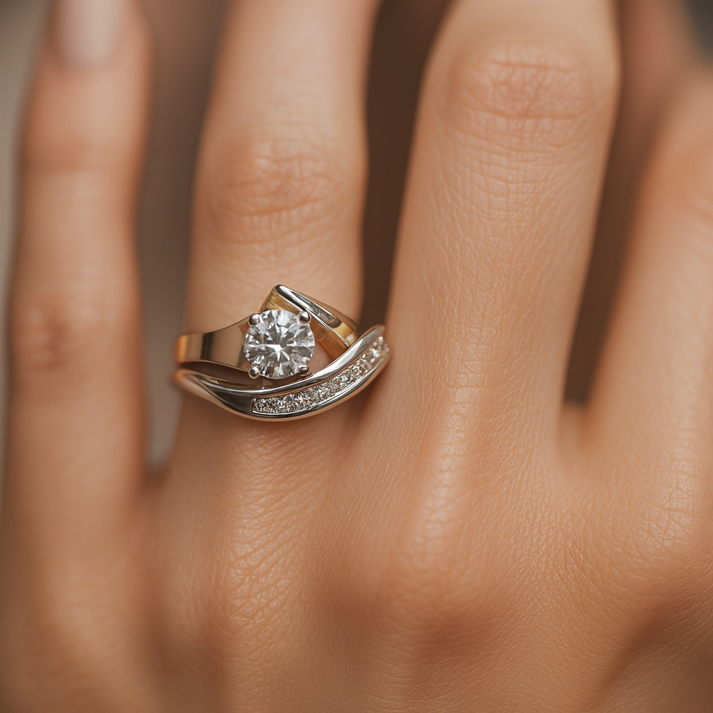 Karla - Vintage Arany Gyűrű