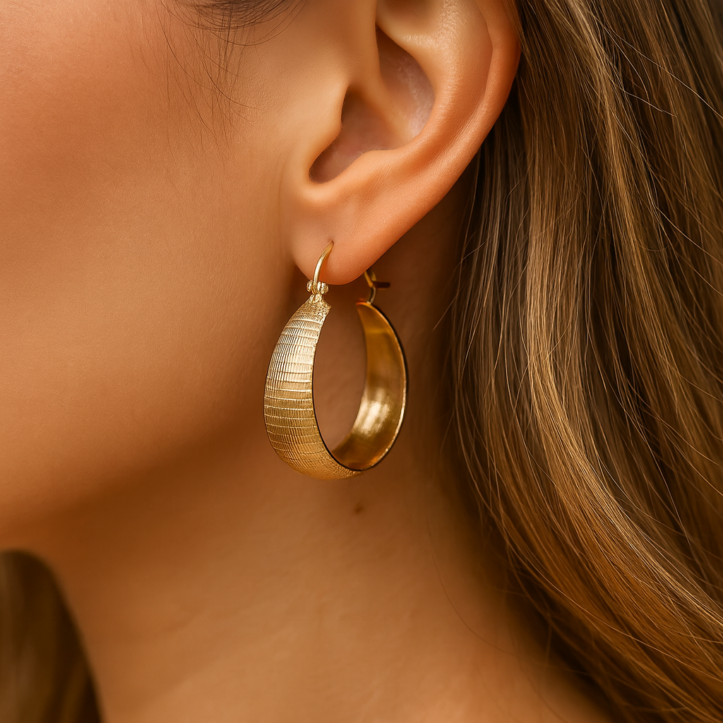 Karina – Ezüst fülbevalók tiszta kristállyal.