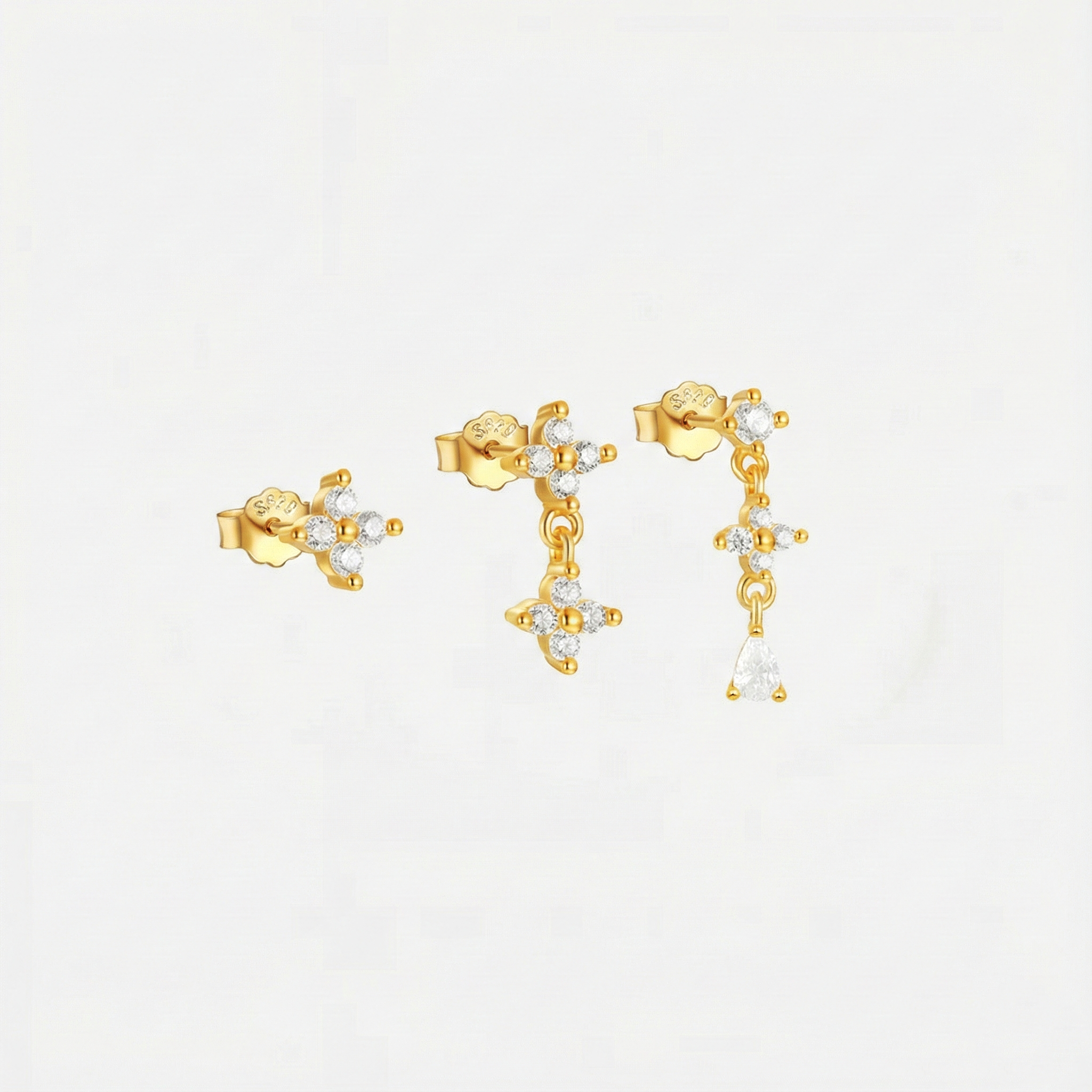 Anika – Finom mozgású arany fülbevalók.