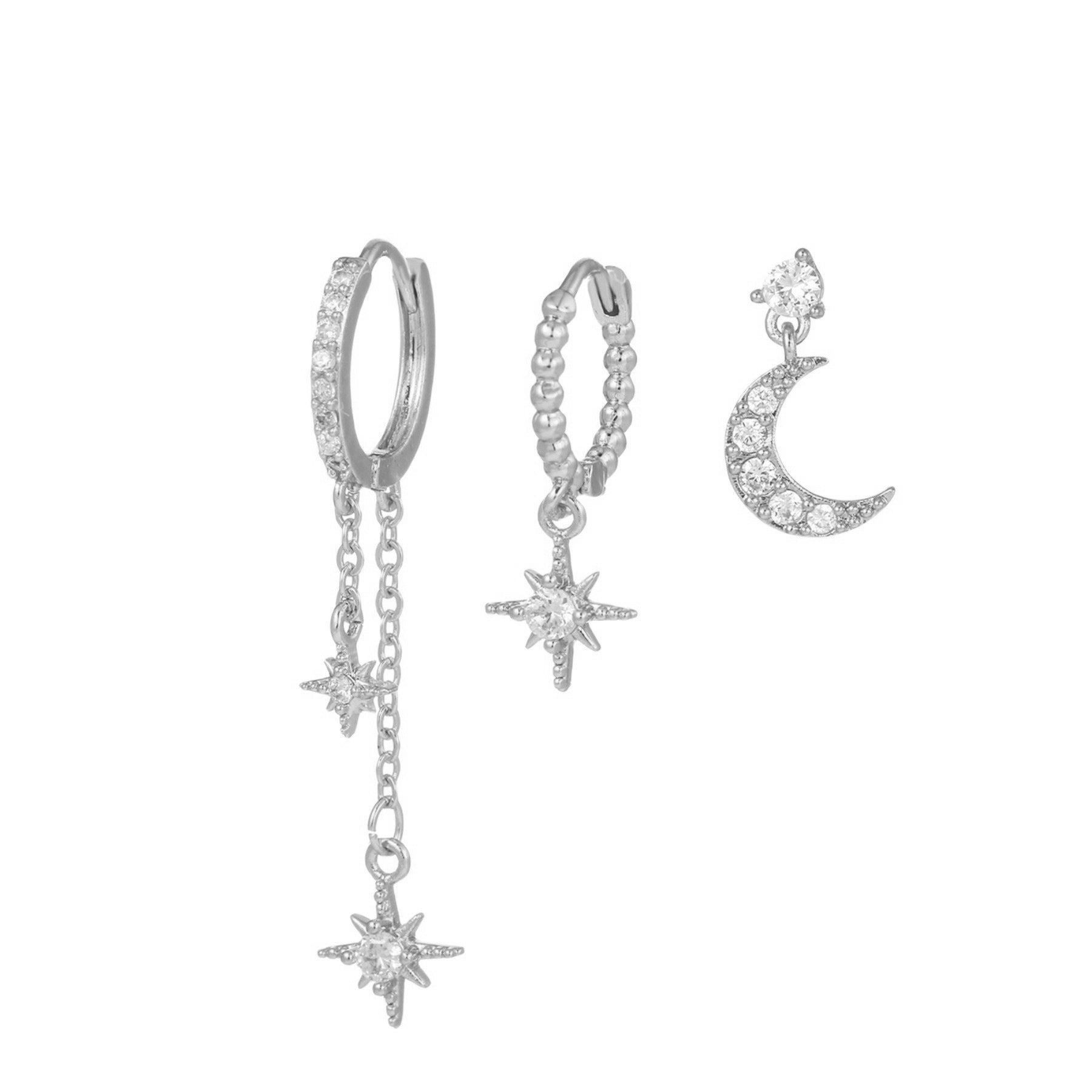 Pavlína – Finom arany fülbevalók modern dizájnnal.