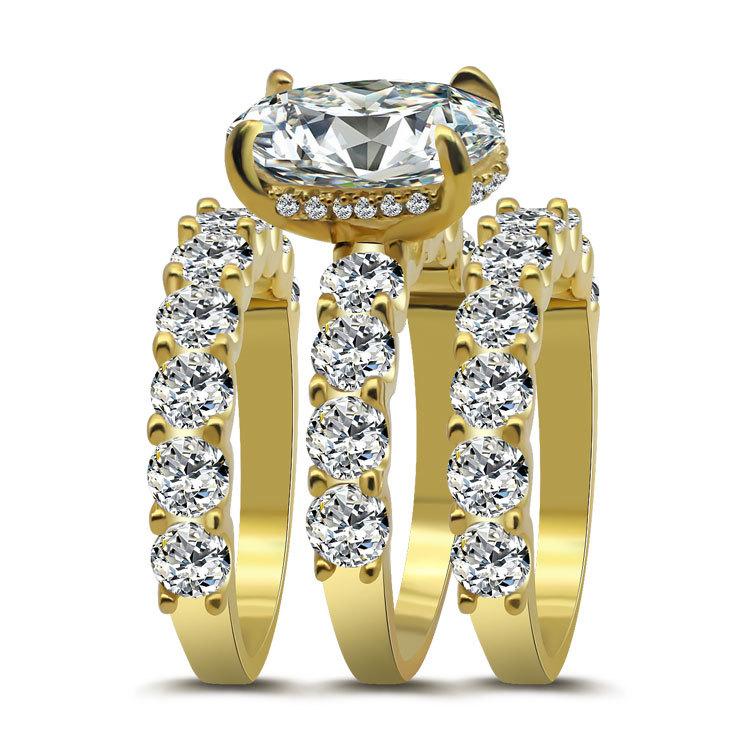 Greta – Ezüst gyémántgyűrű díszítéssel.