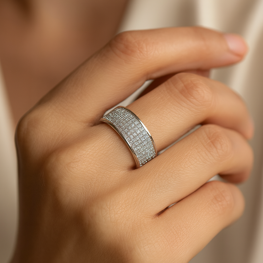 Ambrosia Fenzi - Gyűrű | Fehér arany