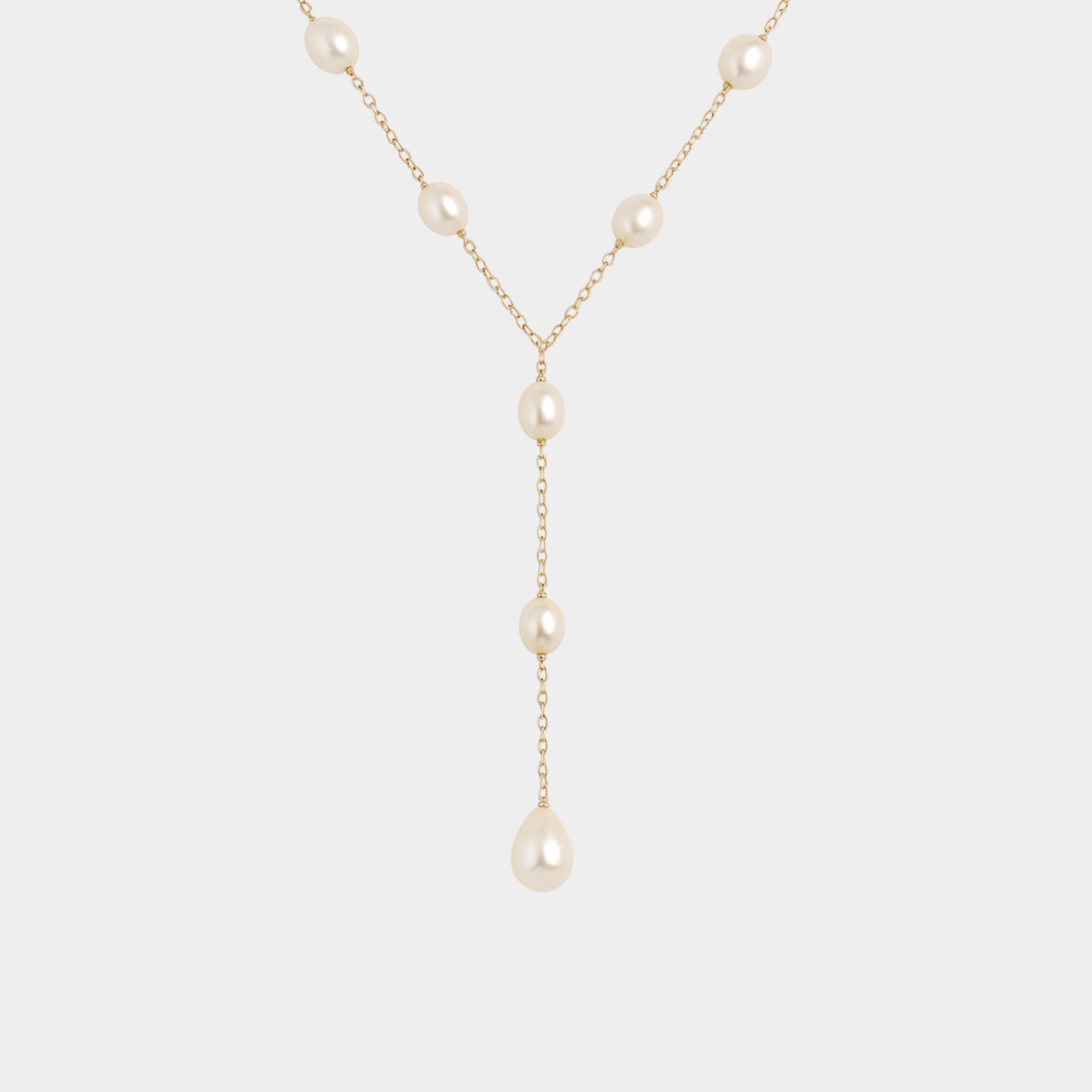 Annika - Vintage nyaklánc függő gyöngyökkel