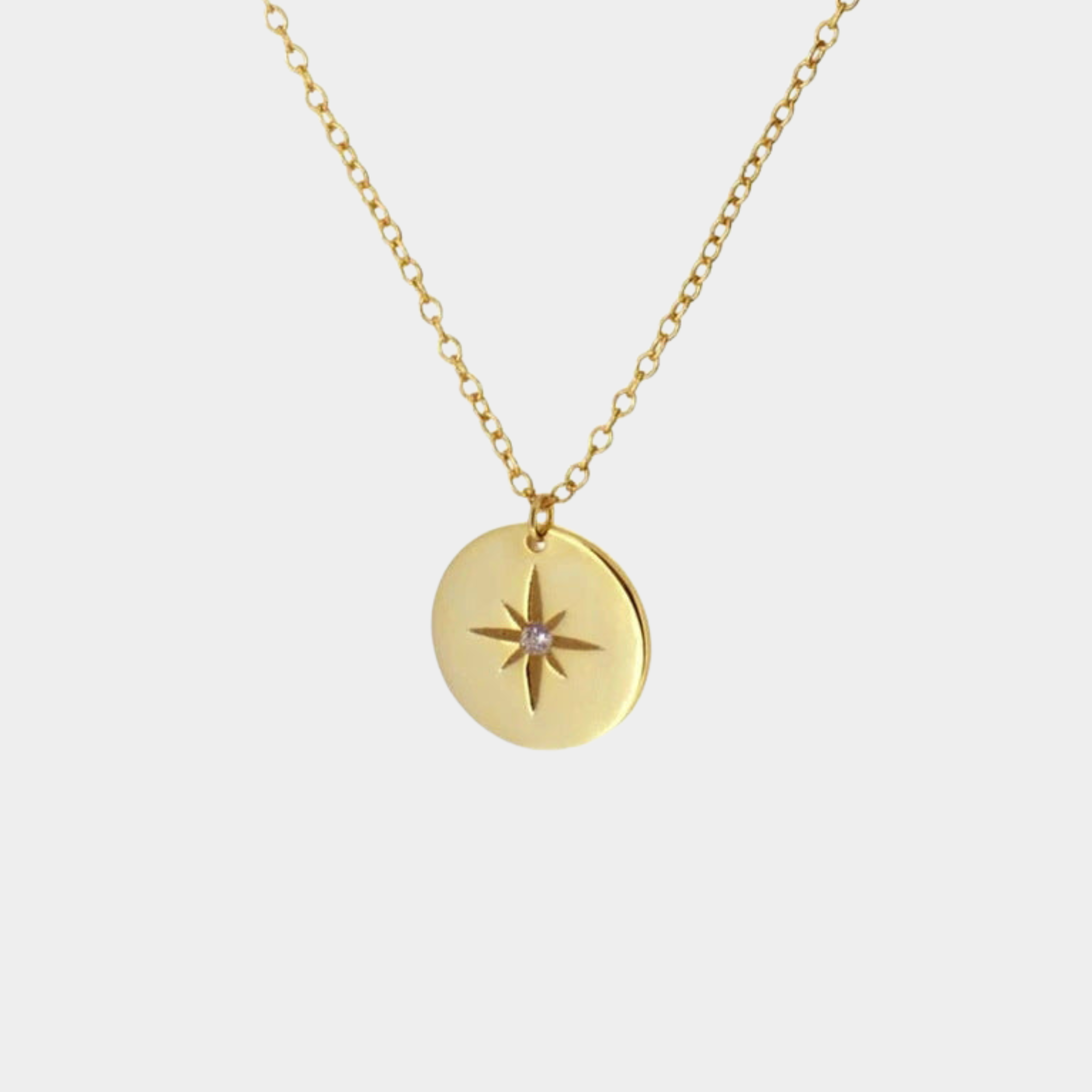 Sophie – Többrétegű ezüst nyaklánc diszkrét medálformákkal.