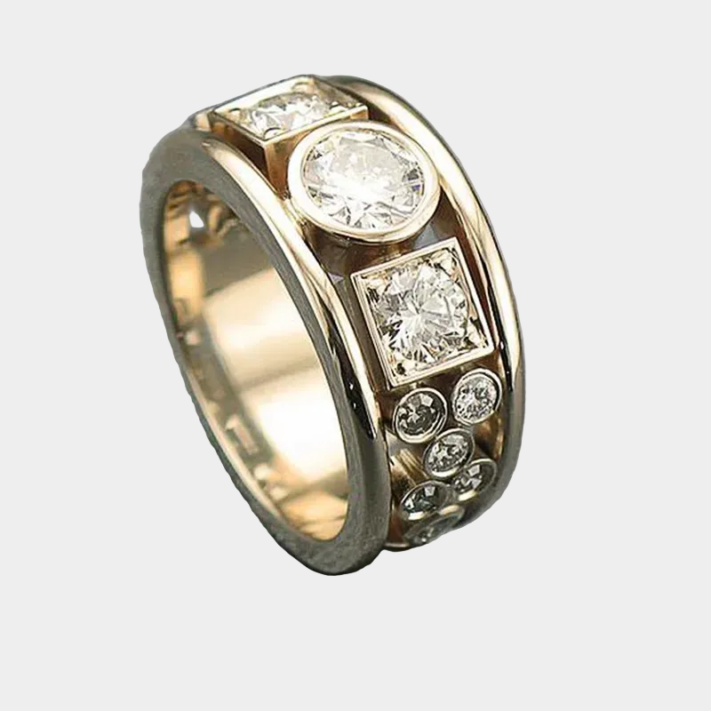 Paulina - Vintage aranygyűrű