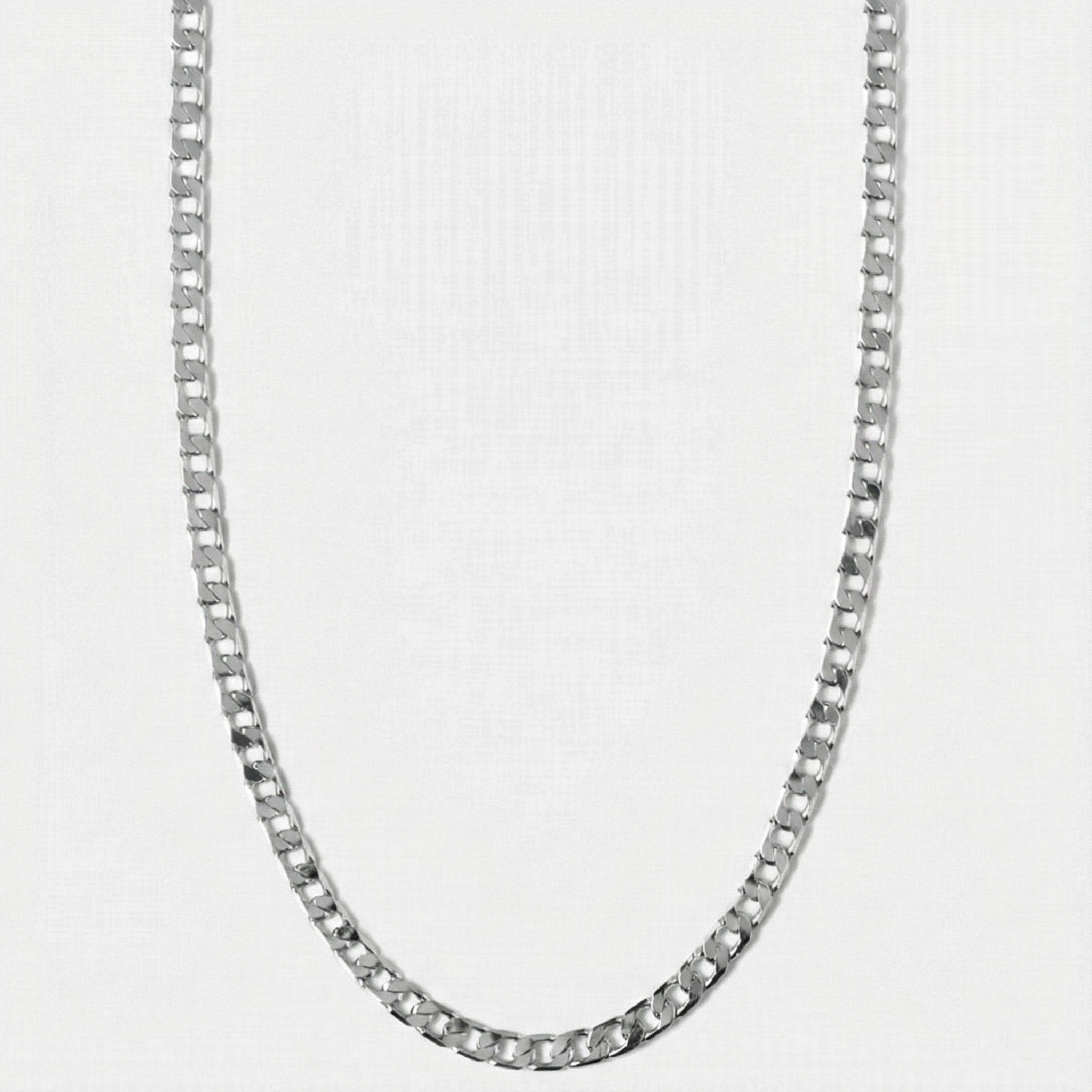 Lapos lánc nyaklánc