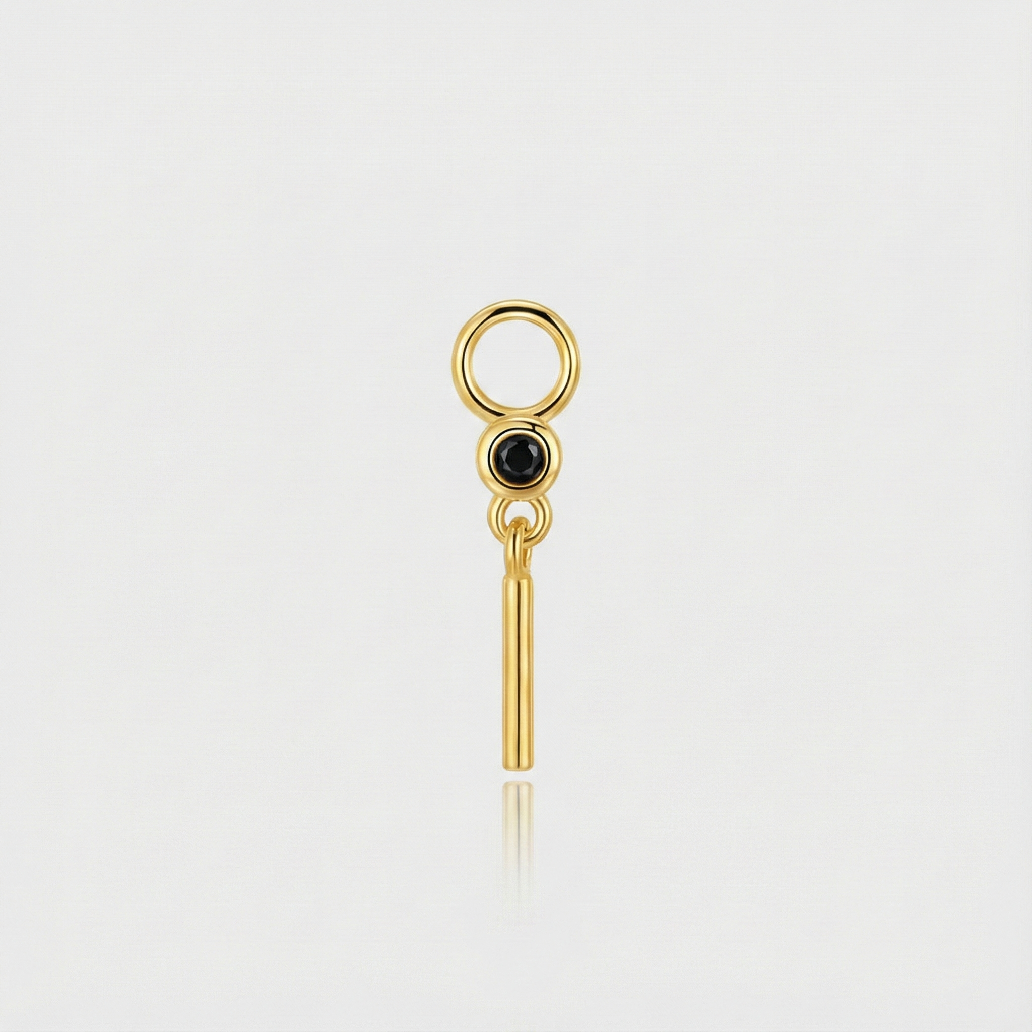 Theresia – Arany fülbevalók lágy ívvel