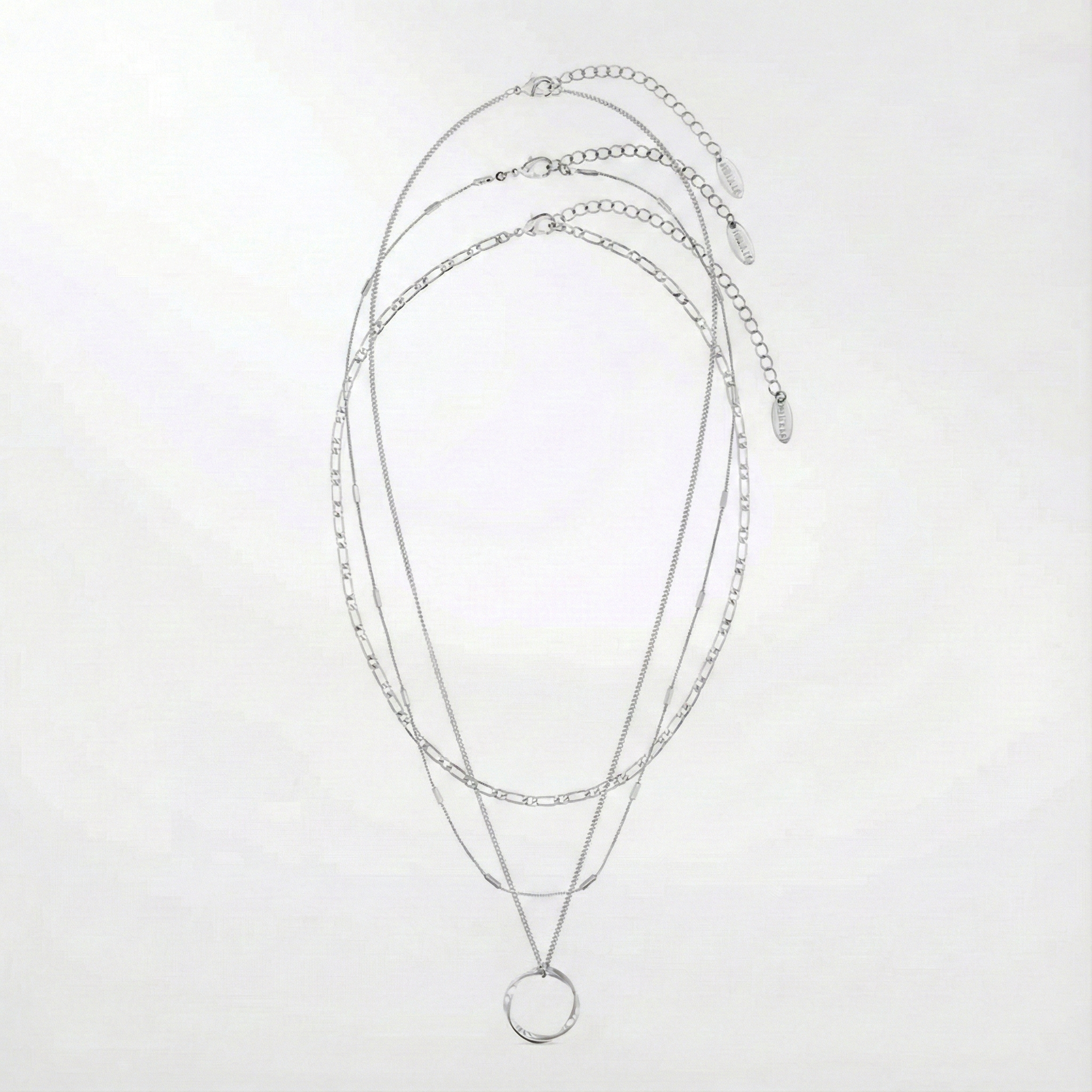 Háromsoros nyitott nyaklánc